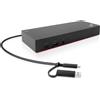 Lenovo HUB 11 in 1 THINKPAD ibrido USB C con USB A Black 40AF0135EU