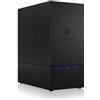 ICY BOX IB-RD3621-C31 Array Per Dischi - 2 Alloggi SATA-600 Nero
