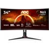 Aoc CU34G2XP/BK 4038986111331 AOC G2 CU34G2XP Monitor PC 86,4 cm (34") 3440 x 1440 P