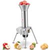 VEVOR Mulino per Frutta Spremiagrumi 1100 W, Macchina per Lavorazione della Frutta Capacità di 164 kg/h per Pera Mela Ananas Materiale in Acciaio Inox 304, Tritafrutta Elettrico da Pavimento