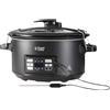 Russell Hobbs Sous Vide Slow Cooker 6,5 L, Cottura a Bassa Temperatura, Timer Programmabile, Display Digitale, Nero, 25630-56