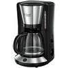 Russell Hobbs Macchina da Caffè Americano Programmabile con Timer 24h, Display LCD, Filtro Lavabile, Piastra Riscaldante, Funzione Stop-Goccia, Caraffa in Vetro 12 Tazze 1000 W - Adventure 24010-56