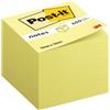 Post-it Cubo di Foglietti Adesivi, 450 Fogli, 76 mm x 76 mm, Gialli | per Promemoria, Pianificazione e Studio; Aderiscono e si Rimuovono senza Residui, Ideali per Organizzare e Annotare Idee