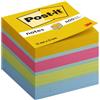 Post-it Cubo Mini di Foglietti Adesivi, 400 Fogli, 51 mm x 51 mm | per Promemoria, Pianificazione e Studio; Aderiscono e si Rimuovono senza Residui, Ideali per Organizzare e Annotare Idee