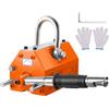 VEVOR Sollevatore Magnetico Permanente al Neodimio N42 Acciaio Portata Massima da 2000kg Dimensioni Base 350x150x168 mm, Sollevatore a Magneti Permanenti Fattore di Sicurezza 2,5 Forza Trazione 5000kg