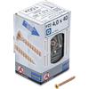 BGS Diy 88043 | Viti multiuso | PZ2 | 4,0 x 40 mm | 150 pezzi