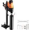 VEVOR Trapano a Carotaggio Diamantato, Diametro di Perforazione da 20 a 250 mm Macchina Carotatrice per Calcestruzzo Robusto 3200 W con Supporto, Punta per Carotaggio, per Calcestruzzo, Mattoni, Marmo