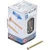 BGS Diy 88047 | Viti multiuso | PZ2 | 4,0 x 60 mm | 110 pezzi