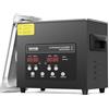 VEVOR Pulitore ad Ultrasuoni 3L, Macchina per Pulizia ad Ultrasuoni Digitale 120W con Degasaggio Modalità Delicata, Pulitore ad Ultrasuoni Industriale da 40kHz con Timer e Riscaldatore per Gioielli