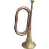 Tromba Da Cavalleria Retrò in Rame Massiccio E Ottone per Banda, Orchestra per