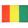 AZ FLAG Bandiera Guinea 45x30 cm Guineana Poliestere 100D Cordini | Uso interno ed esterno bandiera decorativa Guinée doppie cuciture e bordi rinforzati