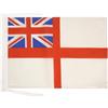 AZ FLAG Bandiera Insegna bianca britannica 45x30 cm Cordini | Uso interno ed esterno bandiera decorativa del armata britannica doppie cuciture e bordi rinforzati poliestere 100D