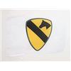 AZ FLAG Bandiera Prima Divisione di Cavalleria Stati Uniti 45x30 cm Cordini | Uso interno ed esterno bandiera decorativa della 1st Cavalry Division americana 1st Cavalry Division of United States
