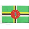 AZ FLAG Bandiera Dominica 45x30 cm Dominicense Poliestere 100D Cordini | Uso interno ed esterno bandiera decorativa doppie cuciture e bordi rinforzati