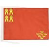 AZ FLAG Bandiera Regione di Murcia 45x30 cm Poliestere 100D Cordini | Uso interno ed esterno bandiera decorativa della Regione di Murcia Región de Murcia doppie cuciture e bordi rinforzati