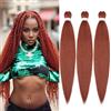 YDDM Capelli Per Treccine Africane Rame Extension Treccine Texture Yaki Easy Install per Principianti 20 Pollici 3 Pezzi Capelli Leggeri e Naturali per Box Braids, Twist e Crochet