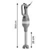 Frullatore a Immersione Professionale Uragano Small, 360 W, Variatore Velocità, con Asta da 25 cm