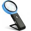 Vision aid VisionAid Lente d'Ingrandimento 30X 10X Mani Libere con Luci LED e Supporto - Il