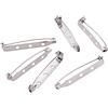 Airssory 10 pezzi tre fori spilla in acciaio inox 304 perni per barra risultati chiusura di sicurezza perni posteriori platino 1,5 (38 mm) per la creazione di gioielli artigianali