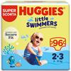 Huggies Little Swimmers, 96 Pannolini Costumino, Taglia 2-3 (5-11 kg)