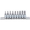 BGS 2164 | Serie di chiavi a bussola | 6,3 mm (1/4") | profilo a T (per Torx) T10 - T50 | 9 pz.