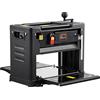 VEVOR Pialla a Spessore 2000W per Legno Altezza Regolabile Lama in Acciaio al Carbonio, Pialla Filo Spessore 15 Amp 2000 W 23500 giri/min, Pialla a Spessore per Lavorazione di Legno Larghezza 33 cm