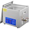 VEVOR Pulitore ad Ultrasuoni 15L Lavatrice ad Ultrasuoni Professionale in Acciaio Inossidabile Multifunzione con Timer Digitale di Riscaldamento per Occhiali Orologi Gioielli Laboratorio