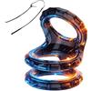 QiKKago Maschio allargato 3-in-1 alta elastica close-fit anello in silicone, alta elastica antiscivolo stabile forma-montaggio copertura +Y32