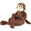 Heunec Peluche scimmia che si dimena, 45 cm