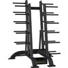 Tunturi Portapesi Tunturi Pro Aerobic Pump Set - portaoggetti per 30 set - portapesi per impieghi gravosi in acciaio extra spesso