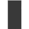 vidaXL Tenda a rullo oscurante nera 110x230 cm larghezza del tessuto 105,7 cm
