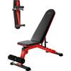 VEVOR Panca per sollevamento pesi VEVOR (portata 544 kg) per l'home fitness, pieghevole e regolabile rapidamente