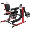 OEM Macchina per leg extension e curl VEVOR, rotatore per le cosce da seduti, macchina regolabile per esercizi speciali per la parte inferiore del corpo, panca da allenamento per la palestra di casa, capacità di carico 250 kg