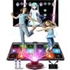 Acelufly Tappetino da Ballo Doppio Utente con Controller Wireless, Antiscivolo per Bambini e Adulti, Regalo per Ragazze e Ragazzi (Grigio)