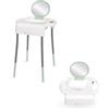 Bebeconfort Mini Lavabo Montessori per Bambini, 18 Mesi - 5 Anni, Bianco