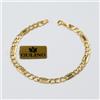 Gulino Gioielli Bracciale uomo in oro giallo 18 kt 750 a maglia/18kt gold bracelet E.2140