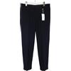 8 Elvis Pantalone Uomo (Eu) 50 Blu Plissettato Zip Fly Misto Lana Elasticizzato