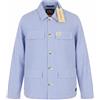 SCOTCH & SODA Giacca Uomo M Blu Riga Verticale Bottoni Tasca Leggera Cotone