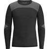 Smartwool Intraknit Thermal Merino Maglie Termiche da Uomo Black/White M