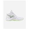 Mizuno Wave Momentum Pro Mid W - Scarpe Volley - Donna - Bianco