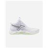 Mizuno Wave Momentum Elite Mid W - Scarpe Volley - Donna - Bianco