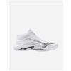 Mizuno Wave Lightning Elite Mid M - Scarpe Volley - Uomo - Bianco