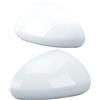 MBPBVRVAF Copri Specchietto Retrovisore Per Opel Per Corsa DE 2014-2019 Tappo Di Copertura Specchietto Retrovisore Bianco Con Coperchio Dello Specchietto Retrovisore Accessori Auto(1pc right)