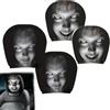 FRSADW Copri Poggiatesta Auto Horror, Ghost Face Headrest Covers, Funny Car Headrest Covers, Universal Elastic Breathable For Suvs, Mobile Homes, Daily Commutes To Work And Road Trips (4pcs)