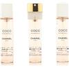 Chanel Coco Mademoiselle EDT con nebulizzatore 20 ml + EDT ricarica 2 x 20 ml