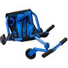 VEVOR Auto Cavalcabile Oscillante per Bambini Portata 68 kg Guida a Zig-Zag, Lunghezza Regolabile su 3 Livelli, Leva del Freno e Ruote Luminose, per Bambini dai 4 Anni, Uso Interno ed Esterno, Blu