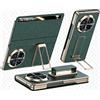 TECSHINE Custodia Intelligente in Pelle Vera per Honor Magic V6. Funda Chiusura Magnetica. S-View Cover/Shell per Magic V 6
