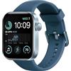 ASEEYIRJ Smartwatch Uomo Donna, 1.85 Orologio Smartwatch con Effettua/Risposta Chiamate, 140 Sportive Smart Watch con Contapassi/Sonno/Cardiofrequenzimetro/SpO2, Impermeabil IP68 Smartband per Android iOS