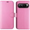 OCASE Portafoglio Cover per Google Pixel 9 Pro XL (6,7 Pollici) Pesche Rosa