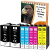 Starlet24 8x Cartucce 27XL Compatibili con Epson 27XL Multipack | T2711 T2712 T2713 T2714 per WorkForce WF-3620 WF-7710 WF-7620 WF-7715 WF-7720 WF-7610 WF-3640 WF-7210 WF-7110